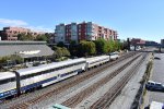 Amtrak Train # 713 about to pause at EMY Station